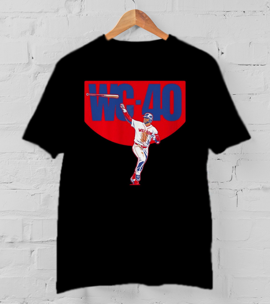 Willson Contreras WC 40 Boston Red Sox Baseball MLB 2026 T-Shirt