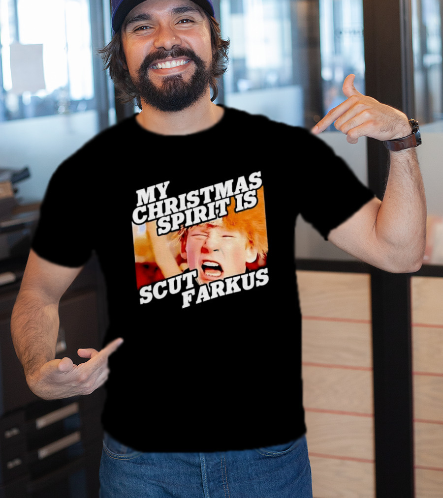 A Christmas Story My Christmas Spirit Is Scut Farkus T-Shirt