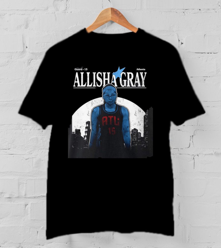 Guard 15 Allisha Gray ATL Atlanta T-Shirt