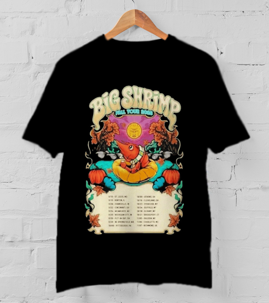 Big Shrimp Fall Tour 2026 Dates T-Shirt
