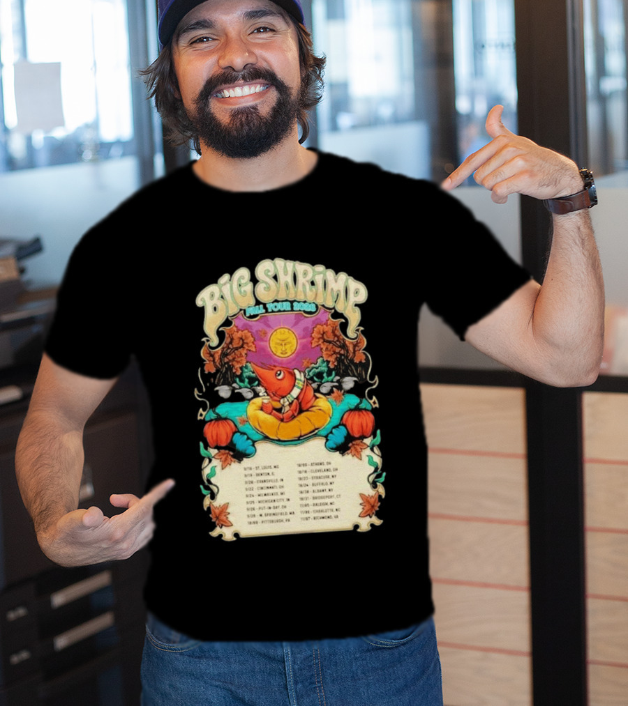 Big Shrimp Fall Tour 2026 Dates T-Shirt