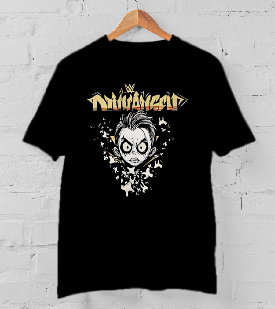 Danhausen WWE Superstars Cartoon Head With Crown T-Shirt