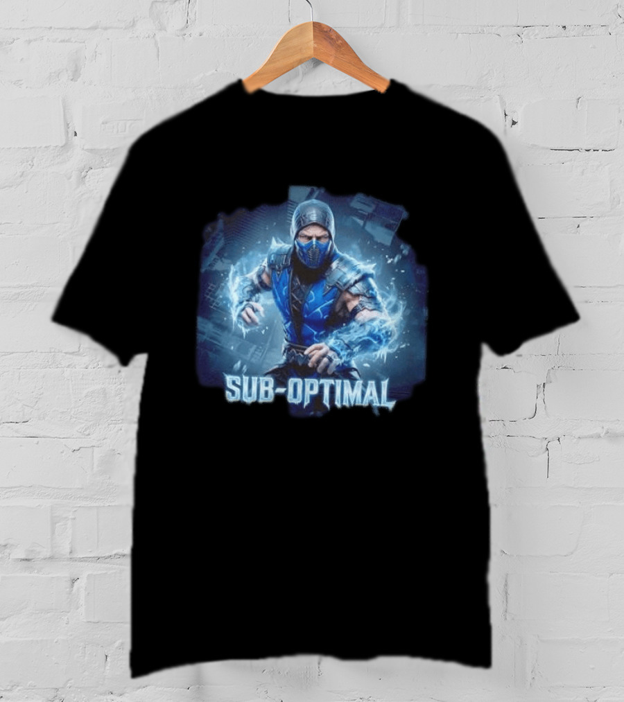 Sub Optimal Ice Ninja Action Pose T-Shirt