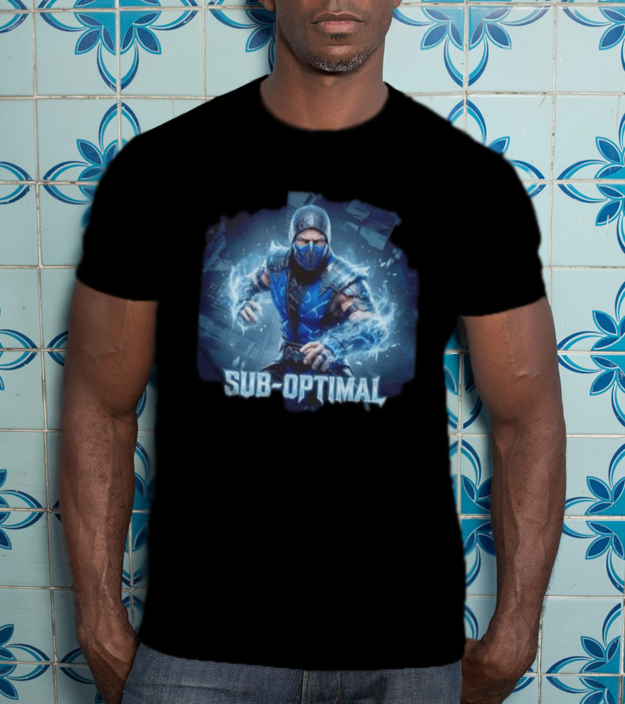 Sub Optimal Ice Ninja Action Pose T-Shirt