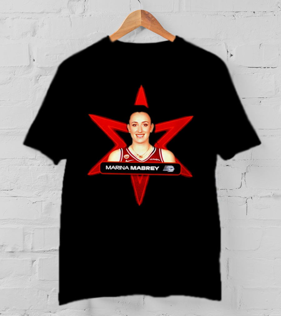 Marina Mabrey Toronto Tempo WNBA All Star 2026 Red Star T-Shirt
