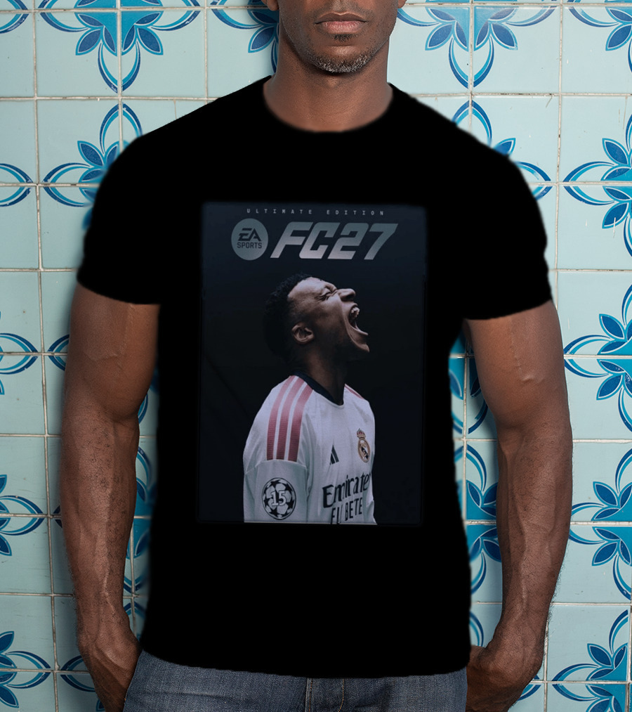 EA Sports FC 27 Ultimate Edition Kylian Mbappé Real Madrid Fútbol Club 2023 T-Shirt