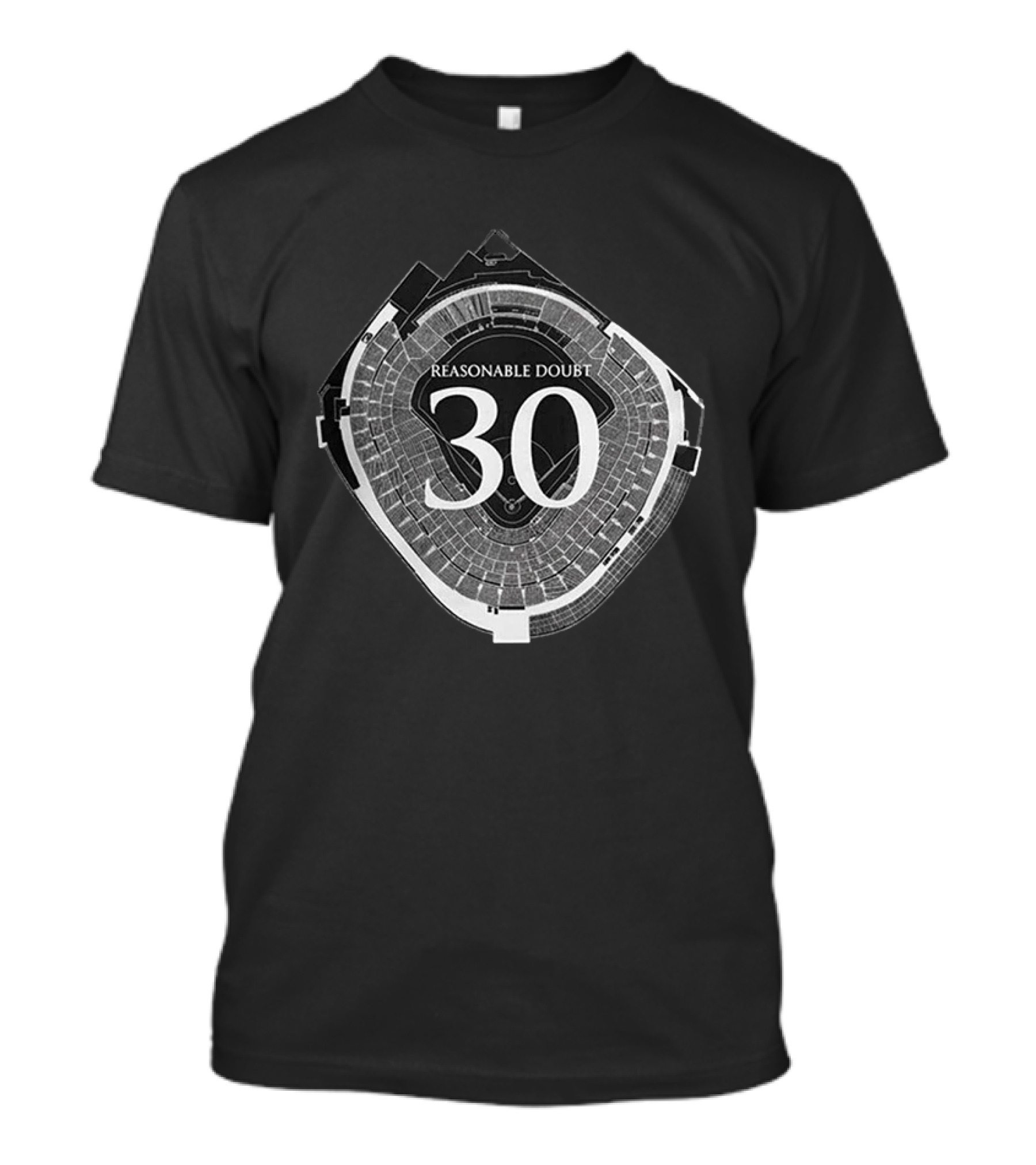 Reasonable Doubt 30 Stadium Concert Tour Commemorative T-Shirt