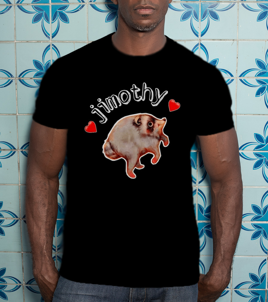 Jimothy Raccoon Hearts Seattle Trash Panda T-Shirt