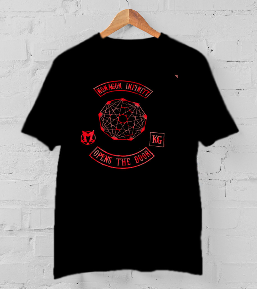Nonagon Infinity Opens The Door KG Lizard Wizard T-Shirt