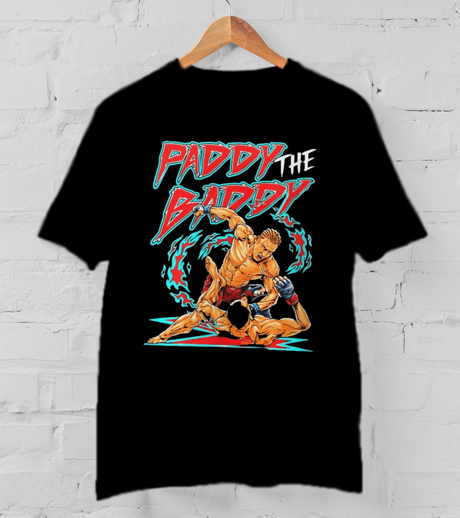 Paddy The Baddy UFC Cartoon Fighter Action T-Shirt