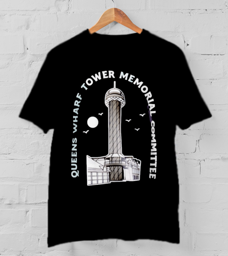 Queens Wharf Tower Memorial Committee Landmark Architecture T-Shirt