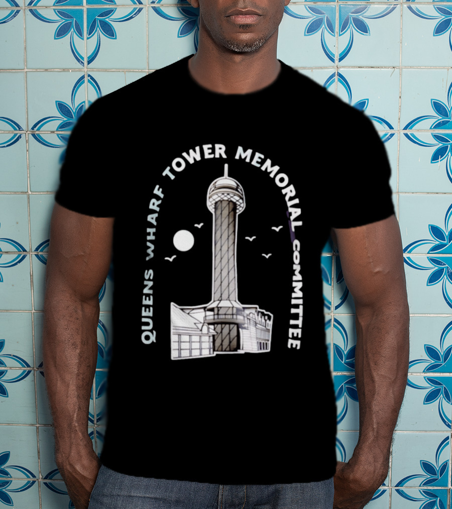 Queens Wharf Tower Memorial Committee Landmark Architecture T-Shirt