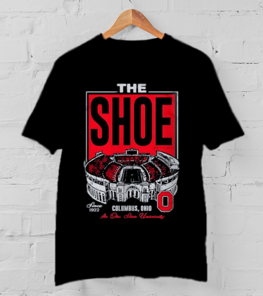 The Shoe Ohio Stadium Columbus Ohio Est 1922 The Ohio State University T-Shirt