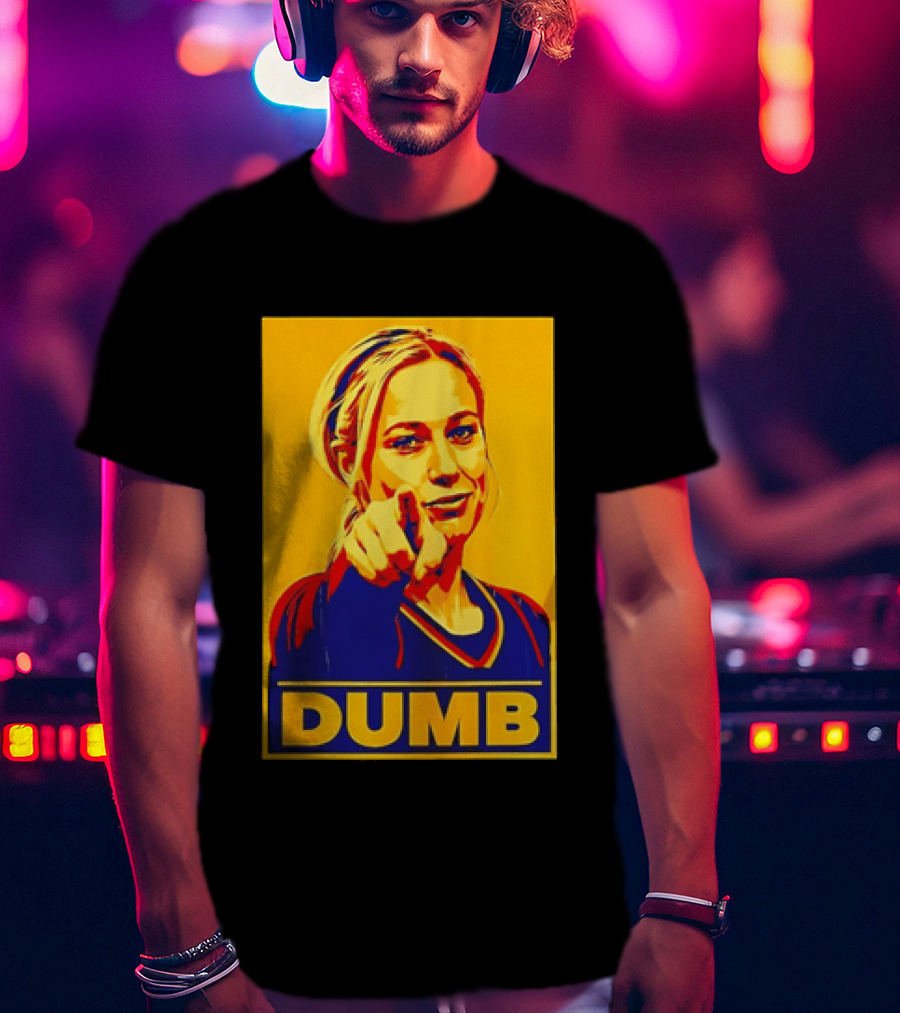 Sophia Cunningham Dumb Woman Pointing Her Finger T-Shirt