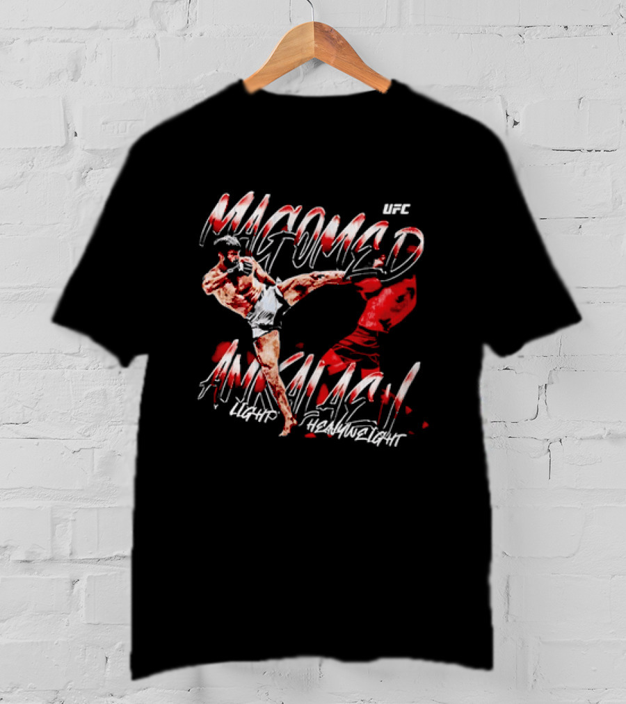 UFC Magomed Ankalaev Light Heavyweight Fighter T-Shirt