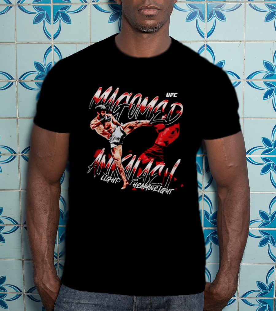 UFC Magomed Ankalaev Light Heavyweight Fighter T-Shirt