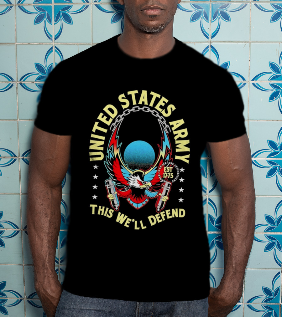 United States Army This We'll Defend Eagle Est 1775 T-Shirt