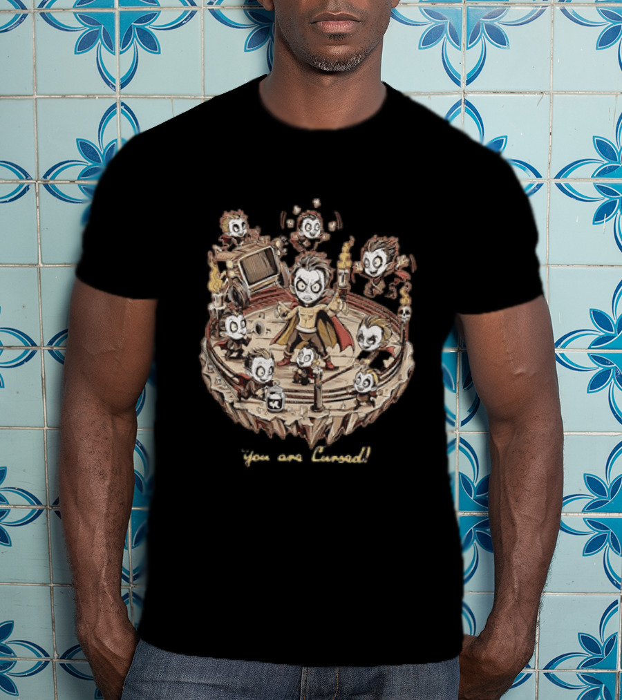 Vampire Ring Leader Performers You Are Cursed Ensemble With Miniature Creatures T-Shirt