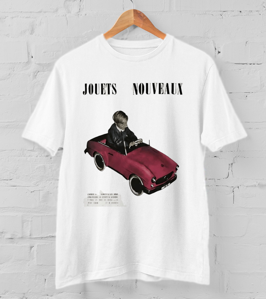 Jouets Nouveaux Vintage Car Child Paris Image T-Shirt