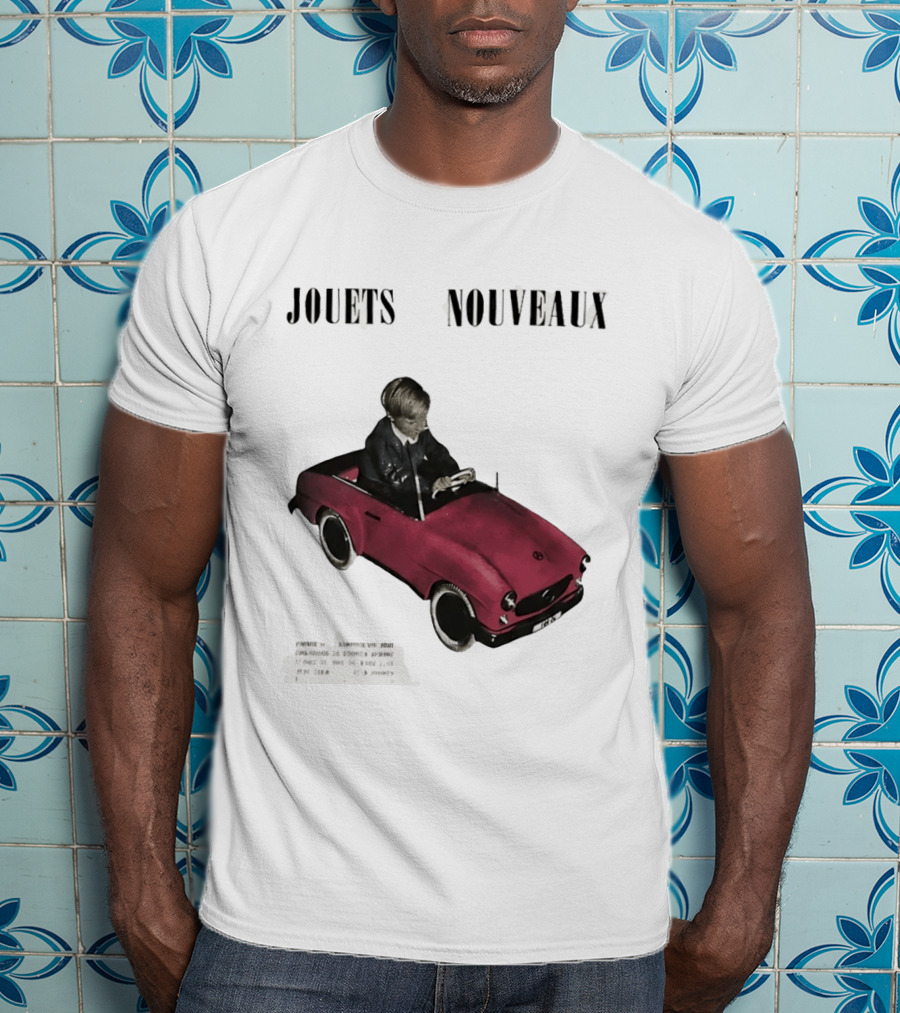 Jouets Nouveaux Vintage Car Child Paris Image T-Shirt