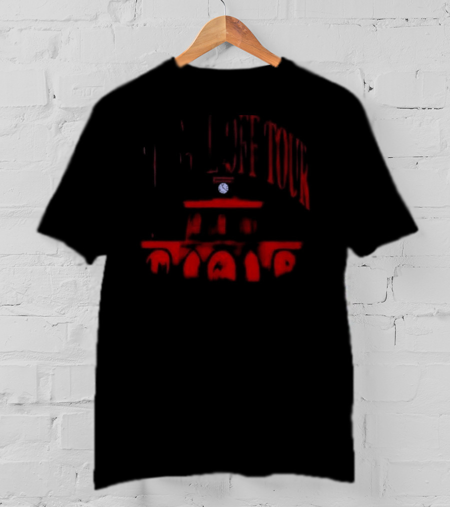 The Fall Off Tour Tower Men's Red Blood Drip T-Shirt