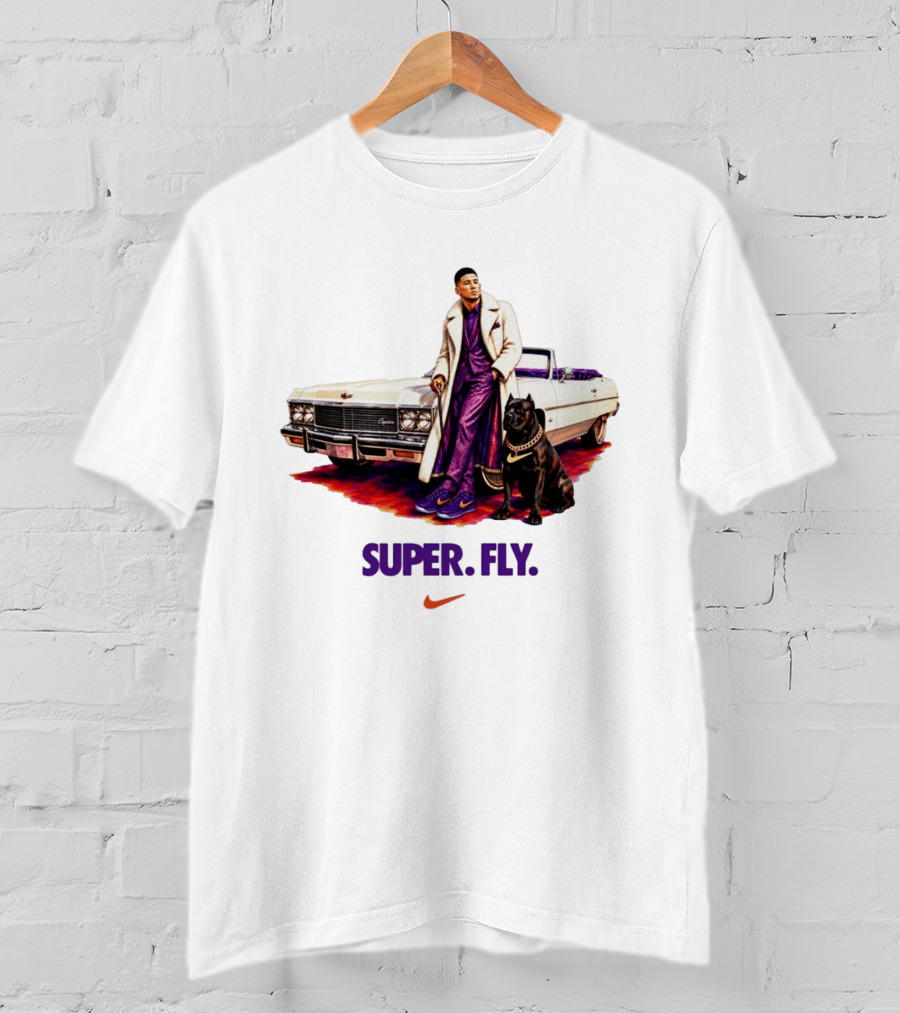 Devin Booker Super Fly Chevrolet Caprice Nike T-Shirt