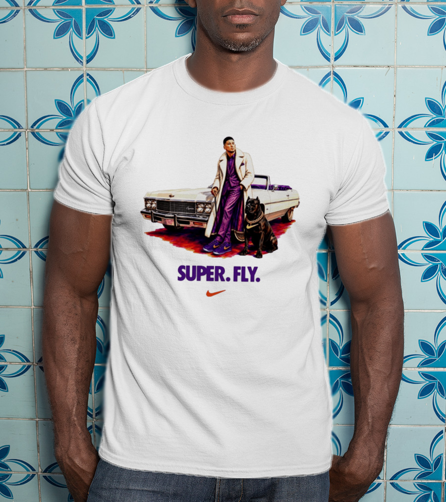 Devin Booker Super Fly Chevrolet Caprice Nike T-Shirt