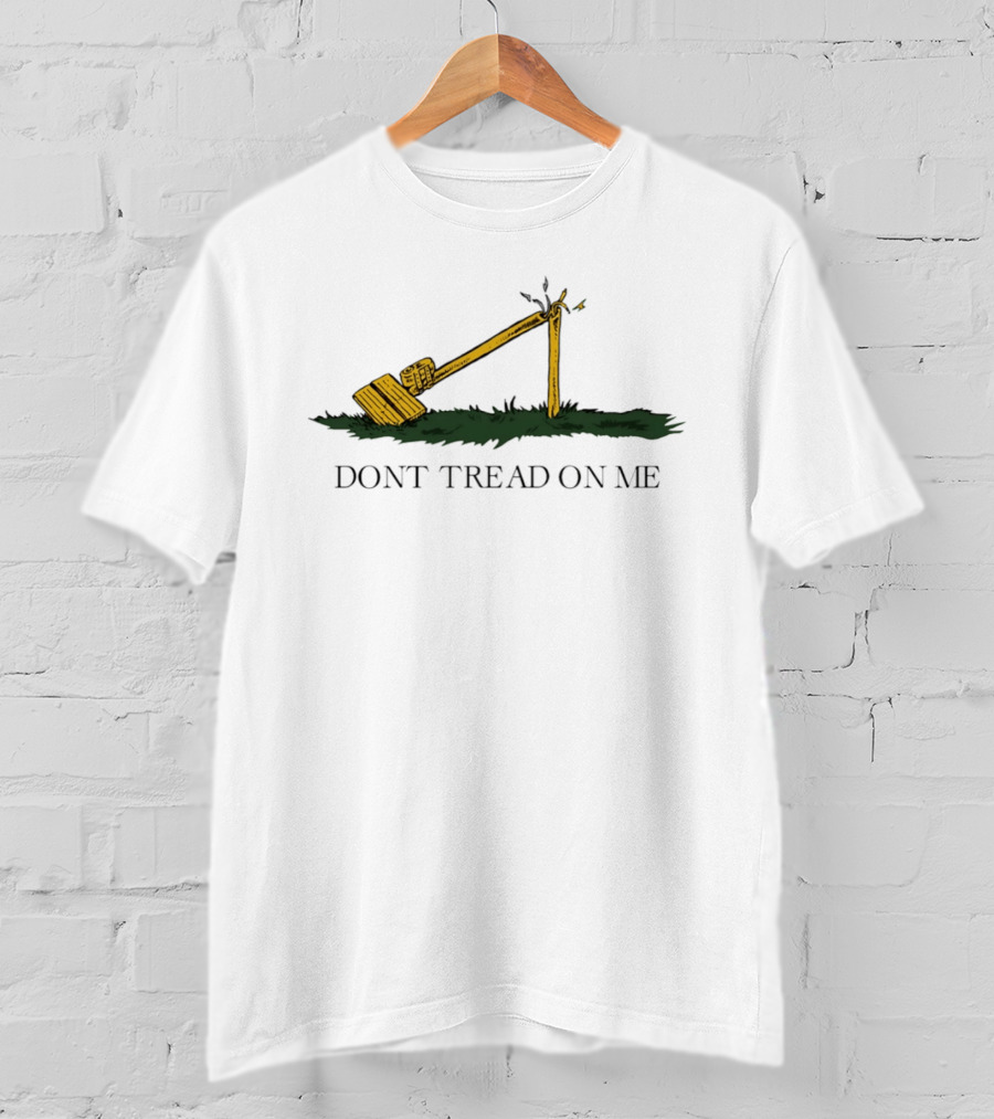Don't Tread On Me Gadsden Flag Fallen Camera T-Shirt