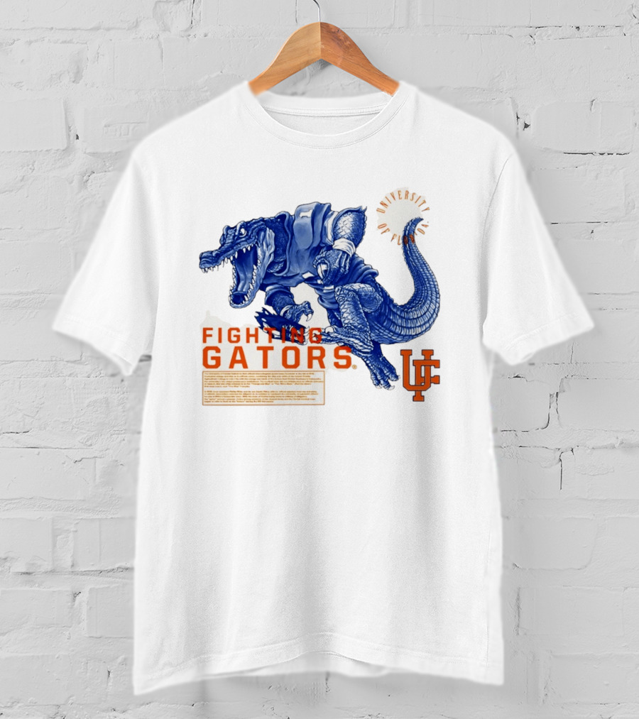 University Of Florida Fighting Gators History Of The Gator T-Shirt