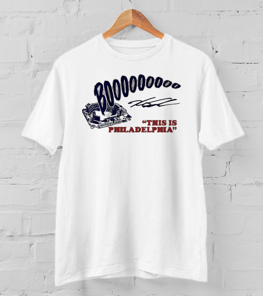 BOOOO This Is Philadelphia Kyle Schwarber Philadelphia Phillies Baseball T-Shirt