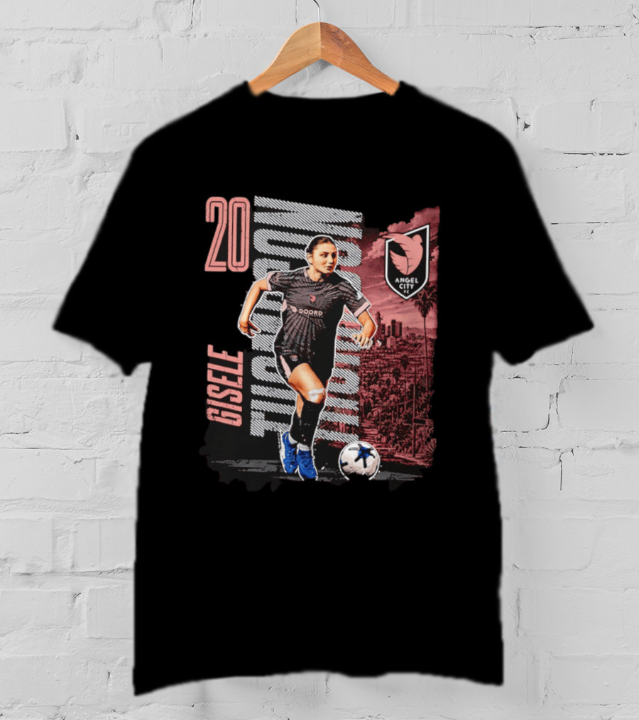 20 Gisele Thompson Angel City FC Soccer Skyline T-Shirt