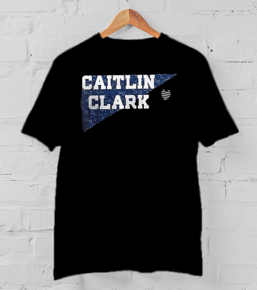 Indiana Fever Caitlin Clark Number 22 Limited Edition Football Caitlin Clark Text Heart T-Shirt