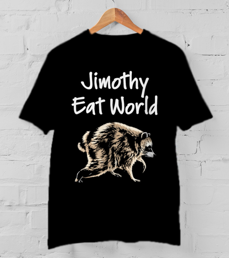Jimothy Eat World Raccoon Seattle Meme T-Shirt