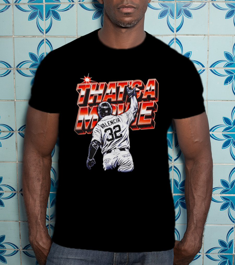 Eduardo Valencia 32 Detroit Tigers That's A Movie T-Shirt