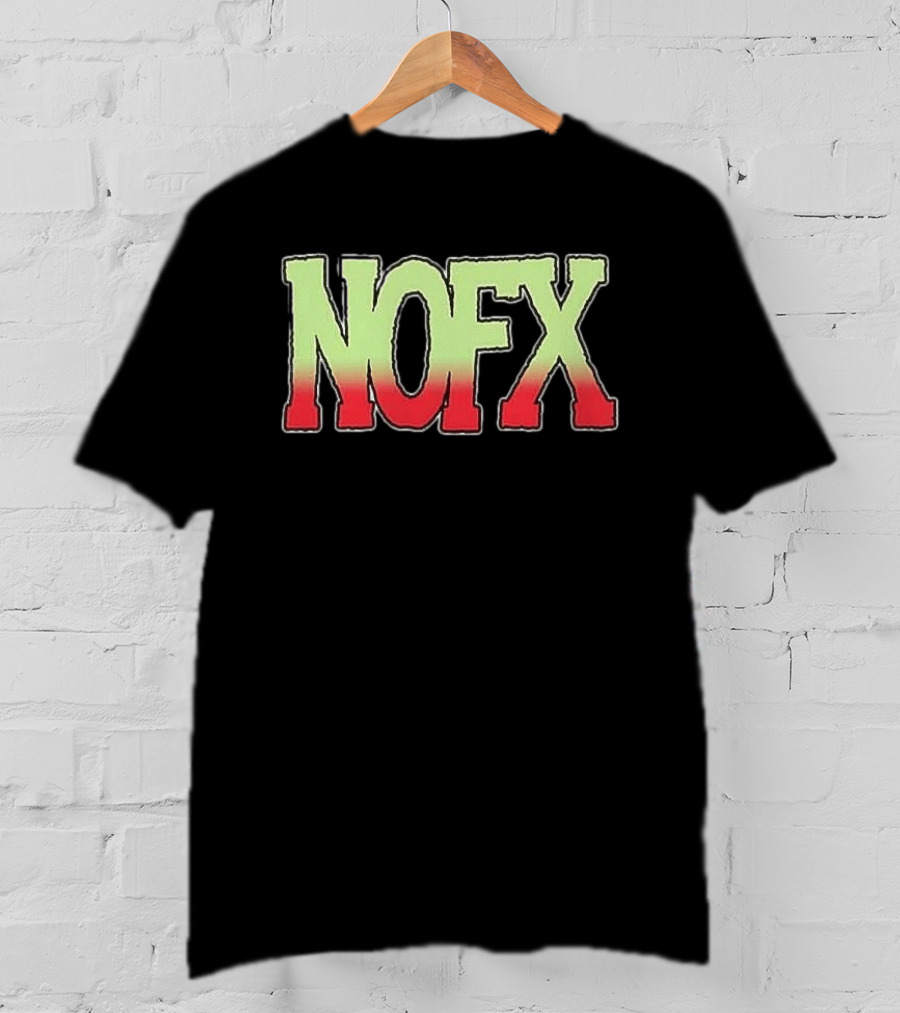NOFX Ribbed Tour 1991 Vintage Style Nostalgic Punk Band Merch T-Shirt