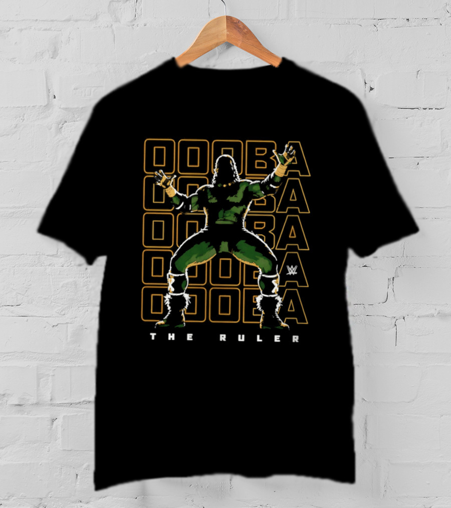 Ooba Chant Pose The Ruler WWE T-Shirt