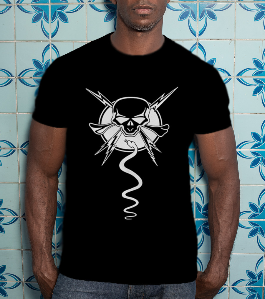 Joan Jett Skull Snake Electric Power T-Shirt
