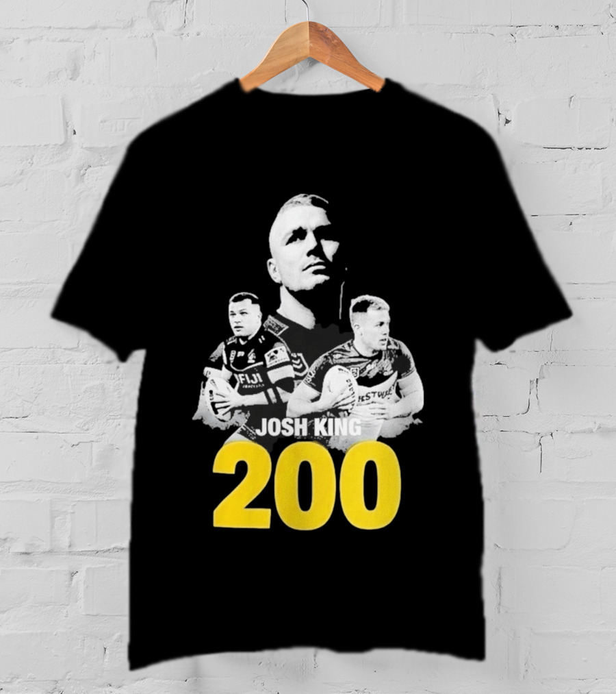 Josh King 200 Rugby Milestone T-Shirt