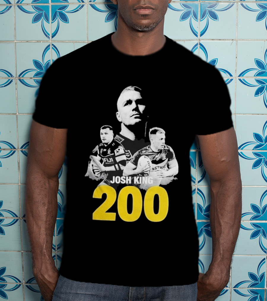Josh King 200 Rugby Milestone T-Shirt