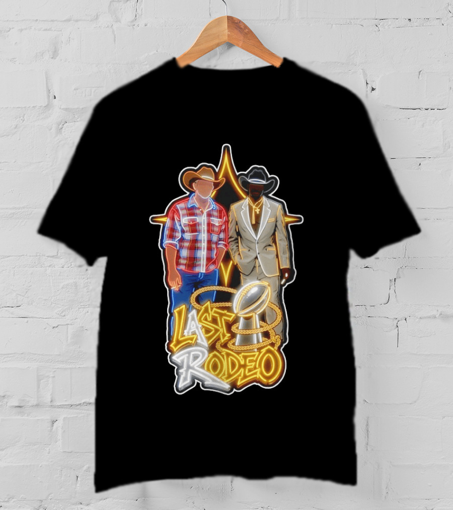 Last Rodeo Pittsburgh Steelers Football Trophy 2026 T-Shirt