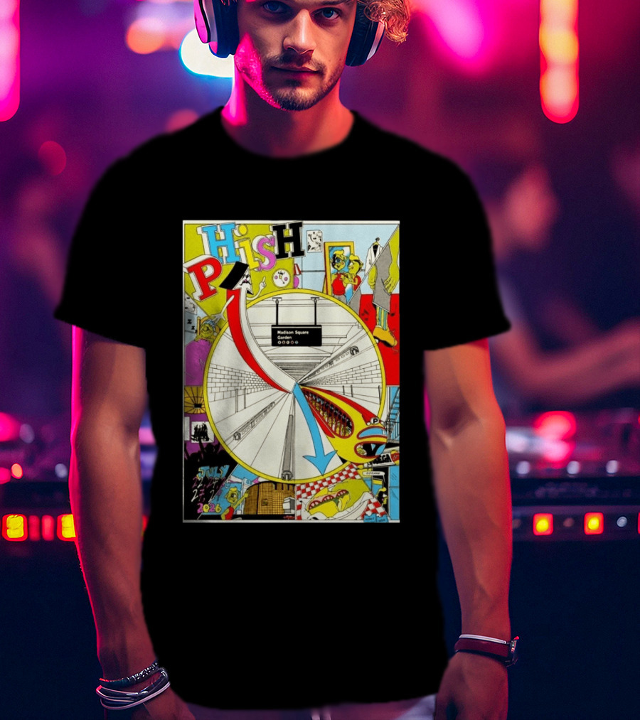 Phish Madison Square Garden NYC July 22 24 25 27 29 2026 T-Shirt