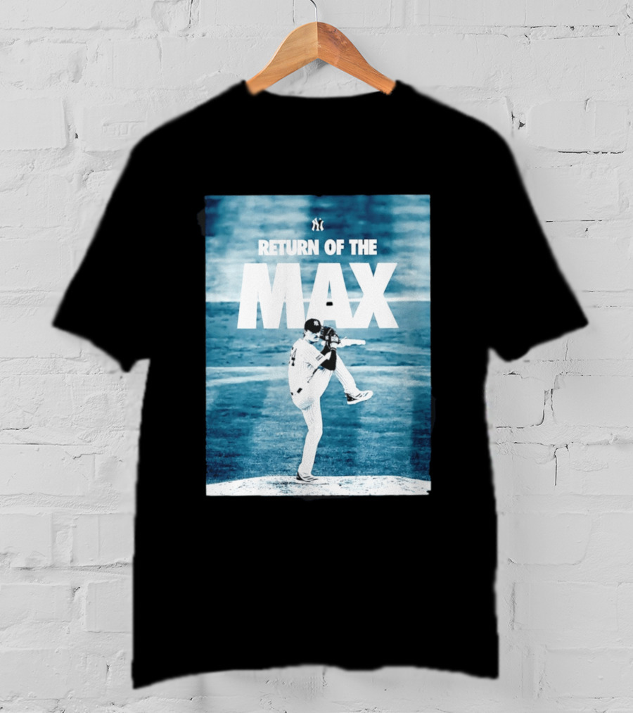 Return Of The Max Fried New York Yankees 54 MLB Pitching Action T-Shirt