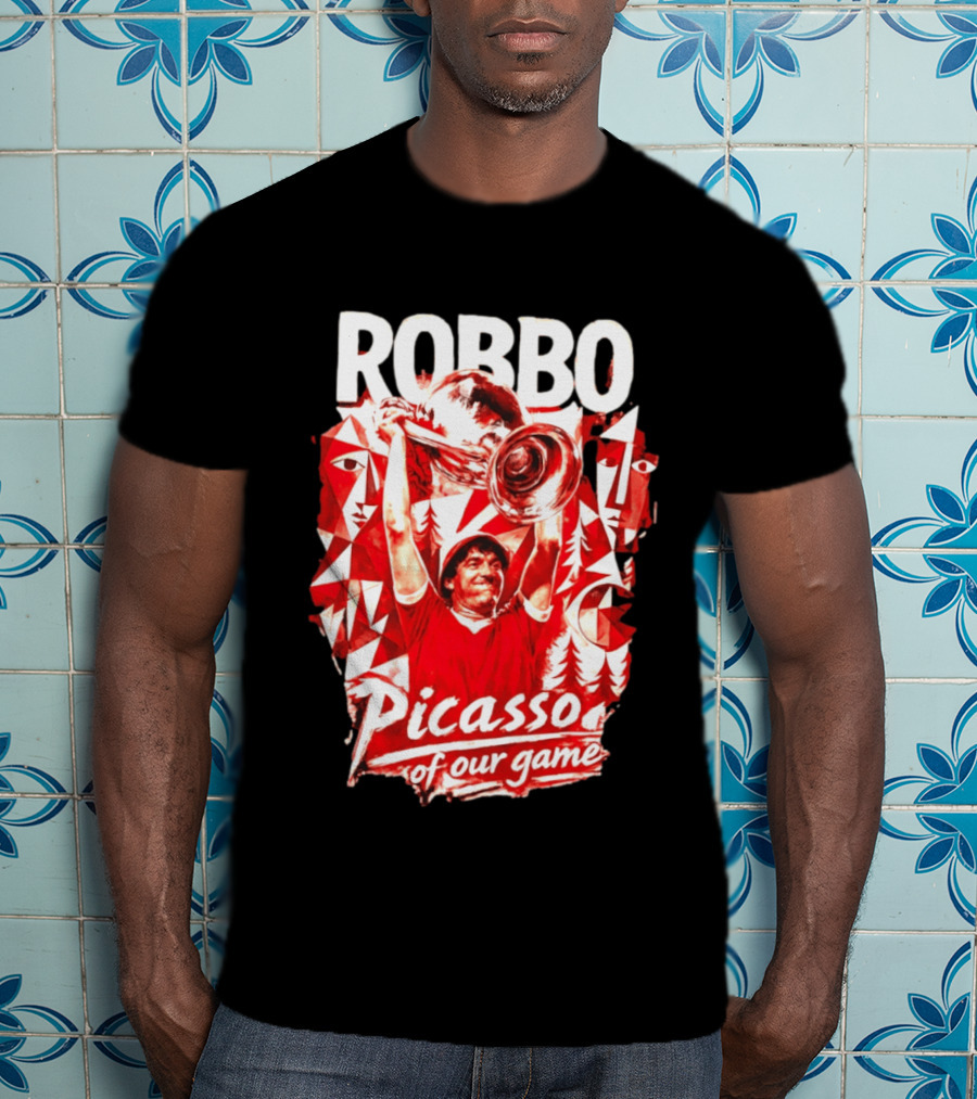 Robbo Picasso Of Our Game Nottm Forest Triumph Celebration T-Shirt