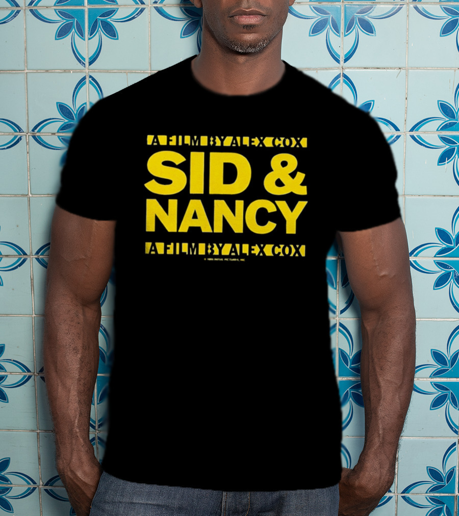Sid & Nancy Movie Promo Yellow T-Shirt
