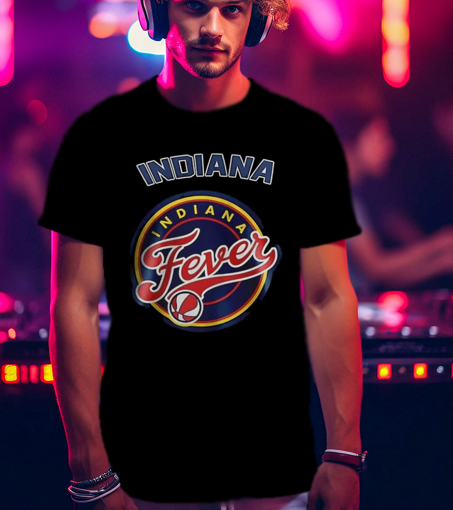 Indiana Fever WNBA Custom Fan Edition T-Shirt
