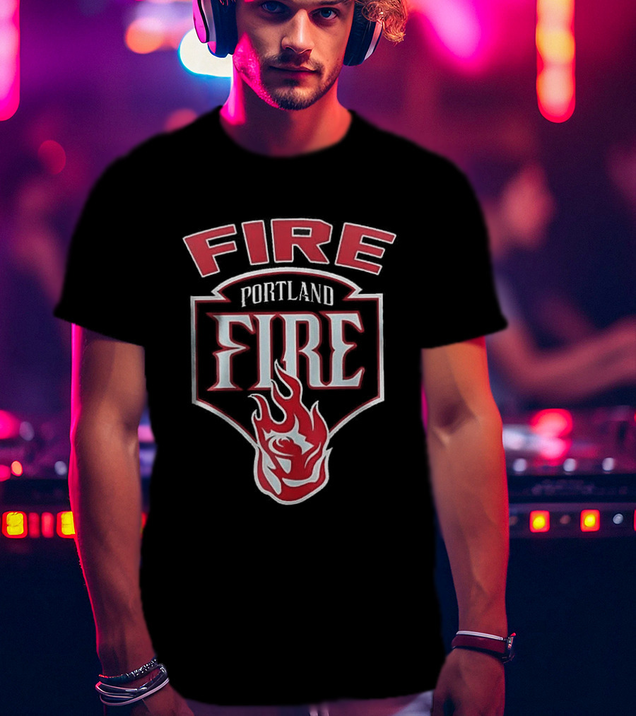WNBA Portland Fire Edition Custom Name Fans T-Shirt