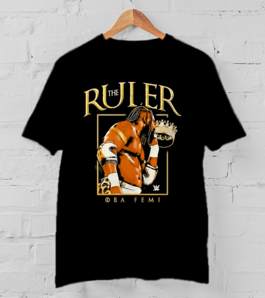 WWE The Ruler Oba Femi Wrestling Legend T-Shirt