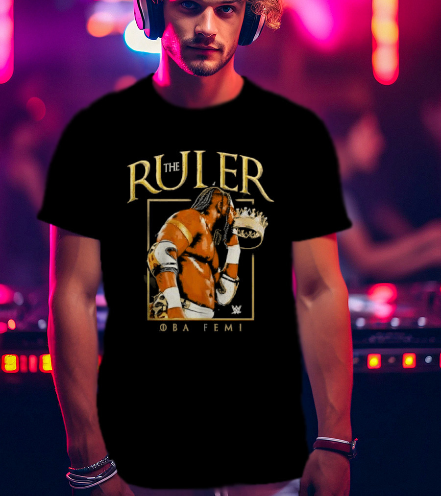 WWE The Ruler Oba Femi Wrestling Legend T-Shirt