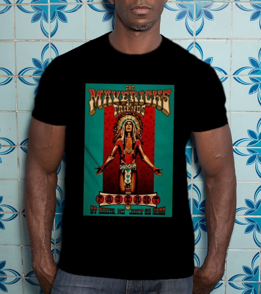 The Mavericks And Friends Pageant St. Louis MO July 23 2026 T-Shirt
