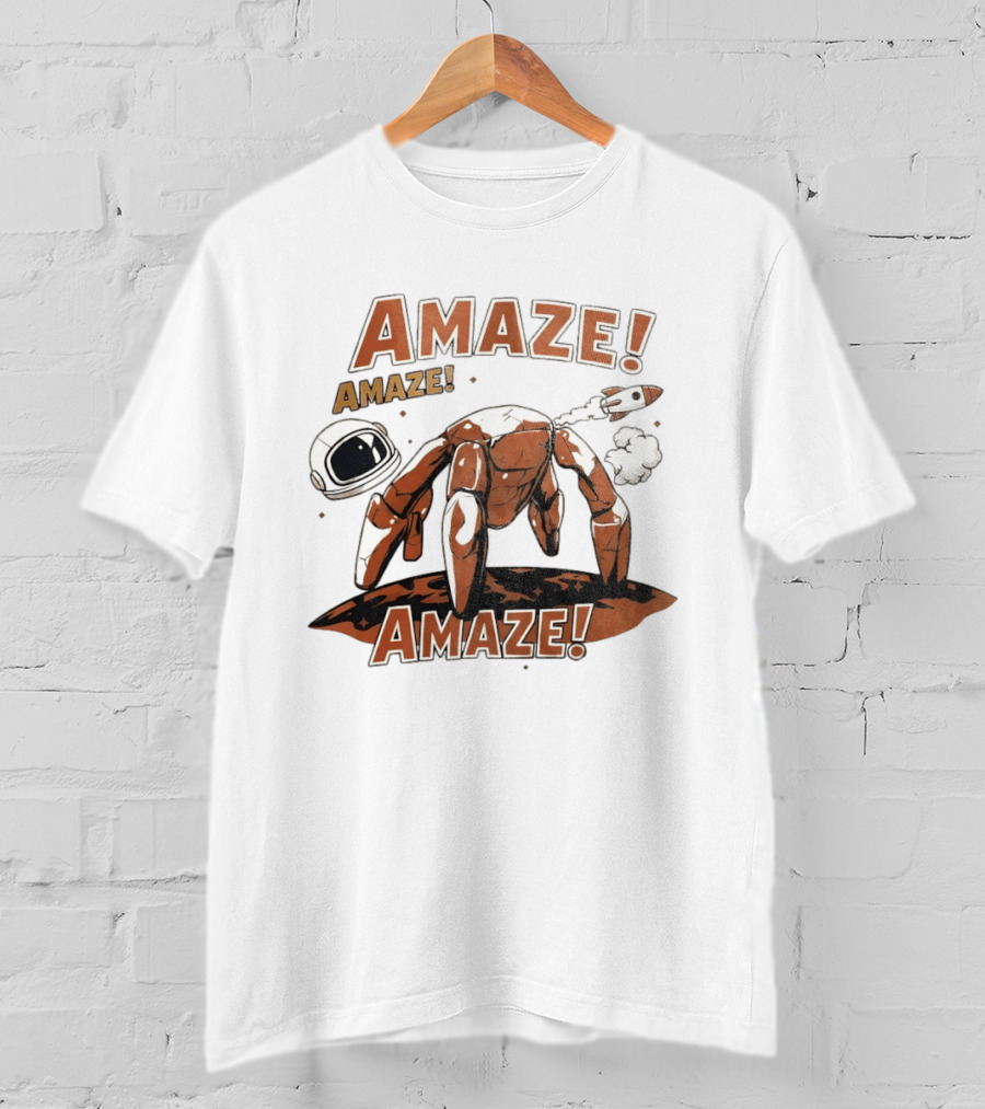 Amaze Rocket Sci Fi Alien Project Hail Mary Book Lover T-Shirt